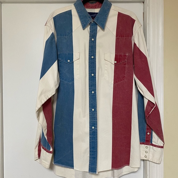 VINTAGE WRANGLER WESTERN SHIRT